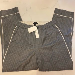 J. Crew pinstripe trouser